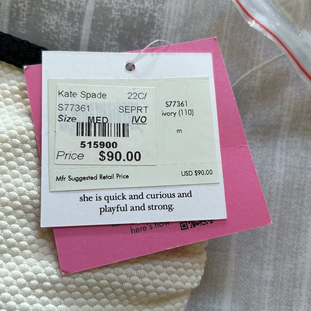Brand new! 2pc Kate Spade Swim Suit - Picture 3 of 4